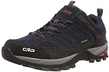 CMP Rigel Low Trekking Shoes Wp, Zapatos Hombre, Gris (Asphalt Syrah), 43 EU