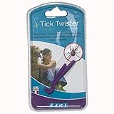 Tick Twister® 2 pinzas para quitar garrapatas de los perros, gatos, caballos y humanos - Elimina las garrapatas de forma rápida e indolora - Original - Fabricado en Francia.